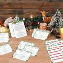 Toctose Christmas Friendly Feud Game Set, Friendly Feud Quiz, Family Feud Quiz, Baby Shower Game, Family Games for Adults, Christmas Games Xmas Holiday Winter Party Supplies-L005
