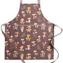 Maison d' Hermine 100% Cotton Apron for women with Pocket Kitchen Chef Apron for Men Cooking Valentines Day Decorations