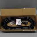 PLUGTUL NEMA 6-20 Extension Cord 25FT, Heavy Duty Extension Cord with Lighted Outlet, 20A/250V, 12Gauge SJTW, ETL Listed, 6-20P to 6-20R (T Blade Female Adapter) - Black