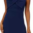 Adrianna Papell Knit Crepe Short Dress, Size 8