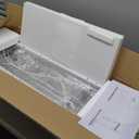 Over-The-Toilet Storage Rack, 4-Tier Bathroom Organizer Shelf Over Toilet with Adjustable Shelf and Basket, Freestanding Space Saver Bathroom Shelves Above Toilet for Room (Pure White)