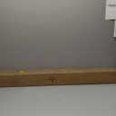 1 Inch Double Curtain Rods 72 to 144 Inches (6 to 12 ft), USFOOK Bronze Drapery Rods for Windows 69 to 140 Inches, Telescoping Dual Curtain Rod with Woven Leaf Finials