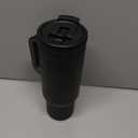 Meoky 32 oz Tumbler with Handle and Flip Straw, 100% Leakproof Tumbler with Lid and Straw, Stainless Steel Insulated Cup, Cupholder Friendly, Keeps Cold for 24 Hours (Night)