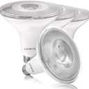 LUXRITE 4 Pack PAR38 LED Outdoor Flood Light Bulbs, 120W Equivalent, 1250 Lumens, 4000K Cool White, 15W Dimmable, Indoor Outdoor Spotlight Bulb, Wet Rated, E26 Standard Base, UL Listed
