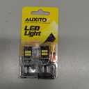 AUXITO 912 921 LED Bulb for Backup Light Reverse Lights High Power 2835 15-SMD Chipsets Error Free T15 906 922 W16W Bulbs, 6000K White Daytime Running Lights (Upgraded, Pack of 2)