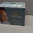 Pampers Amore, Size 5 (20-37 lbs), 48 Count, Our Best Diaper Hypoallergenic & Fragrance Free, Up to 100% Leakproof, Soft as Cashmere