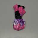 PUPTECK Anti Slip Dog Socks, Shoes with Grippers to Prevent Licking Hardwood Floors Traction, Rubber Boots & Paw Protectors for Small Medium Large Dogs Cold/Hot Pavement, Senior Dogs Booties Purple (Small (2 Pair))