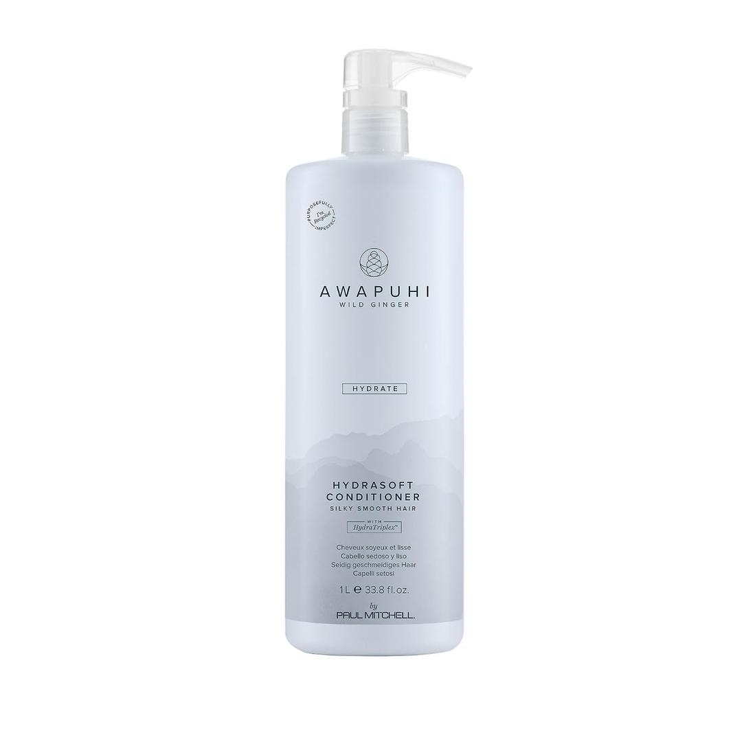 Awapuhi Wild Ginger by Paul Mitchell HydraSoft Conditioner, For Silky Smooth Hair, Ideal For All Hair Types, Especially Dry + Frizzy Hair