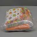 200 PCS Thanksgiving Plates and Napkins, Disposable Thanksgiving Decorations, Autumn Party Paper Dinnerware Supply, 9" and 7" Fall Maple Leaves Plates Napkins Forks for Home Friend Party Celebration