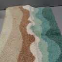 Bath Mat Non-Slip,Super Absorbent Rug & Dirt Trapper, Machine Washable Mat, Soft and Plush mats for Kitchen Bathroom Bedroom LivingRoom Indoor and Outdoor (1'4" x 1'11" (Rectangular), Coloful)