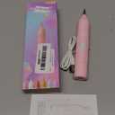 ZYNERY Electric Diamond Painting Pen, Wireless Diamond Art Vacuum Pen with Metal Tip, DIY Craft Tool Kits Diamond Art Accessories pens for Adult (Pink)