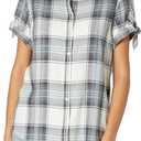 PAIGE Women's Avery Button Up Long Sleeve Relaxed Shirt