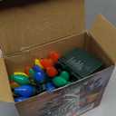 C7 100 LED Battery Operated Christmas Lights,Battery Powered Waterproof Bulbs,34FT 8 Modes with Auto On/Off Time for Xmas Tree Garden Patio Indoor Outdoor Christmas Decor(Multicolor)