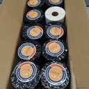 BETCKEY - 4" x 2.5" (102 mm x 64 mm) Shipping & Multipurpose Labels Compatible with Zebra & Rollo Label Printer,Premium Adhesive & Perforated [10 Rolls, 6200 Labels]