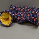 EAEDMY Guinea Pig Rat Ferret Hammock, Small Animal Corner Tunnel & Tubes & Bed for Hedgehog Piggy Chinchilla Hideout Toys and Cage Accessories