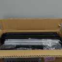 AWTATOS Shoe Rack, 6 Tier Shoe Storage Cabinet with Door, 24 Pair Shoe Organizer Shelves for Closet Hallway Bedroom Entryway, Black