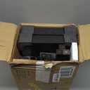 TUTOTAK Narrow Side Table with Charging Station, Small End Table with USB Ports and Outlets, Skinny Sofa Table, Slim Nightstand, Living Room, Bed Room, Black TB01BK0792 (3-Tier7.9"D x 15.8"W x 26"H)