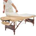 Master Massage Disposable Massage Table Sheets (100 Pcs) Durable Poly-Backed Protection for Spa, Therapy, and Treatment Tables