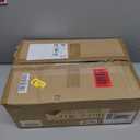 HuisMier Kitchen Island Lighting, 3 Lights Linear Farmhouse Chandelier, Black and Gold Dining Room Light Fixture with Glass Shades, Modern Pendant Light Fixture for Kitchen Island Living Room Foyer