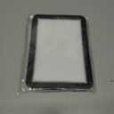 Magnetic Sticky Frames 4X6 with No-Residue Adhesive Backs,Work For Smooth Surface-Windows/Door/Glass/Ceramic,Black Dots Decoration Border,Photo Paper Easy Changable(6 Pack)