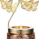 Butterfly Candle Mothers Day Gifts for Mom Wife Daughter Sister, Birthday Gifts for Women, Unique Gift for Friends Women, Rotatable Scented Candles Gift for Mothers Day Anniversary Christmas