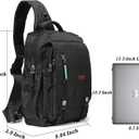NICGID Sling Bags Chest Shoulder Backpacks, Laptop Backpack Crossbody Messenger Bag Travel Outdoor Men Women