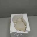 Kimdio Ceramic Vase with Handle, Modern Farmhouse Pitcher Vases for Home Decor, Rustic Pottery Vase, Decorative Clay Flower Vase, Centerpieces for Living Room (White Tall)