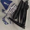 10 Pcs Finger Nail Claw Rings, Fingertip Claw Nail Rings Hands Fingertip Extension Black Costume Accessories for Halloween Cosplay Drama Dance Show