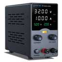 Wanptek DC Power Supply Variable 30V 10A, Bench Power Supplies with Encoder Adjustments Knob, USB Fast Charge Port with Output Current Display, 4-Digit LED Display