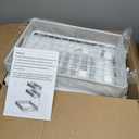 Kitstorack Under Sink Organizer, 2-Pack 3-Tier Height Adjustable Thickened Metal Pull out Cabinet Organizer Shelf, Slide out Storage Drawer Rack for Bathroom Kitchen Pantry Home Laundry Organization