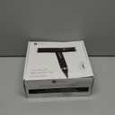 slopehill Professional Ionic Hair Dryer with Diffuser - Lightweight, Compact, Powerful & Fast Salon Blow Dryer with High Speed Brushless Motor for Travel, Women & Men (Ceramic, Dark)