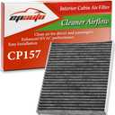 EPAuto CP157 (CF12157) Cabin Air Filter, Replacement for Toyota Camry, Corolla, RAV4, Prius, Highlander, Sienna, Lexus RX, NX, ES, Subaru Outback, Crosstrek, Mazda CX-9 - Fits 2016-2025