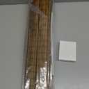 LazBlinds Cordless Bamboo Roman Shades, Privacy Blinds for Interior Windows, Room Darkening Roll Up Bamboo Blinds for Home & Patio, 46.5" W x 48" H, Highfield Teak