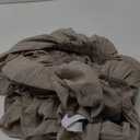 Biscaynebay Wrap Around Bed Skirts for King & Cal King Beds 14" Drop, Camel Grey Adjustable Elastic Dust Ruffles Easy Fit Wrinkle Resistant Silky Luxurious Fabric Machine Washable