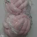 Namalu 2 Pieces Plush Knot Ball Pillows Decorative Round Throw Knotted Pillows Aesthetic Stuffed Pillows for Stress Relieving Bed Sofa Bedroom Decoration (Light Pink,10.6 Inches)