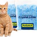 PetSafe ScoopFree Premium Crystal Cat Litter - Outperforms Clay Litter - Refill Packs - Reusable Tray Compatible - Fresh Scent - 4.3 lb Bags - 2 Pack