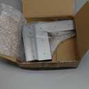 Shimeyao 25 Pcs Hurricane Tie Galvanized Rigid Tie Angle Rafter Brackets Galvanized Joist Hangers Hurricane Straps for Rafters, Roofing Trusses, Wood Timber