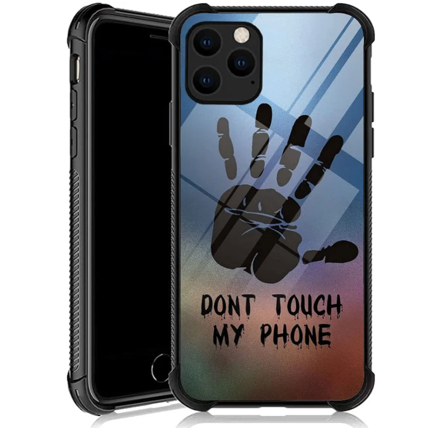 DJSOK Compatible with iPhone 11 Pro Max Case,Design Pattern Back Bumper Anti Scratch Reinforced Corners Soft TPU Caver,Cases for Men Women-Dont Touch My Phone 001 DJSOK Compatible with iPhone 11 Pro Max Case,Design Pattern Back Bumper Anti Scratch Reinforced Corners Soft TPU Caver,Cases for Men Women-Dont Touch My Phone 001