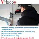 Garage Door Cable Drums Replacement for up to 8 Feet High Doors 400-8 - One Pair (Left and Right)