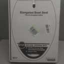 KOHLER K-4774-0 Brevia Elongated White Toilet Seat with Quick-Release Hinges And Quick-Attach Hardware For Easy Clean, White