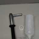 Moen S3947C Modern Deck Mounted Kitchen Soap Dispenser with Above the Sink Refillable Bottle, Chrome