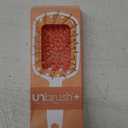 FHI Heat UNbrush Plus  Curly Hair Brush for Gentle & Effective Detangling on Wet or Dry Fragile Hair Types  Detangler Brush w/ 84 UltraFlex Bristles, Ultra-light, Vented, Anti Static Hairbrush (Orange Sherbet)