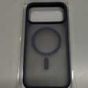 TORRAS Magnetic Ostand for iPhone 17 Pro Max Case, [Military Grade Drop Tested] [Compatible with MagSafe][Build-in Kickstand] Translucent Slim Soft Edge Anti-Fingerprint 6.9" 2026, Deep Blue