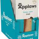 Applaws Natural Cat Treats, Grain-Free, High-Protein Whole Tuna Loins, Single-Ingredient Healthy Snack for Cats (12 x 1.06 oz Loins)