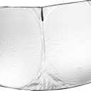 X AUTOHAUX Foldable Windshield Sun Shade for Honda Odyssey 2018-2022 Blocking UVR Durable Sunshade 140x95cm