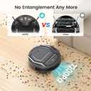 Lefant M210 Pro Robot Vacuum, Slim Quiet, 3 Adjustable Suction Levels, 6 Modes, Robot Vacuum Cleaner for Pet Hair, Hard Floors & Low Carpets, Self-Charging, WiFi/App/Alexa Control, Gray