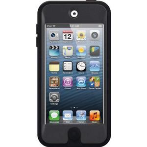 OtterBox iPod Touch (5th Gen/6th Gen/7th /Gen) Defender Series Case - Coal, Rugged & Durable, with Port Protection, Includes Holster Clip Kickstand (Black)