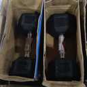 CAP Barbell Coated Dumbbell Weight | Multiple Options Pairs & Sets (25 lb - Pair)