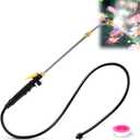 Enhon Replacement Sprayer Wand Compatible with Ryobi P2803 P2800, Retractable 24" Stainless Steel Pump Action Pressure Sprayer with Adjustable Nozzle, Trigger Wand & Hose