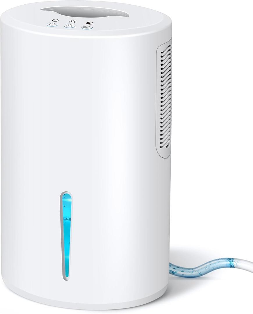 Gocheer Dehumidifiers for Home, Small Dehumidifier with Drain Hose
